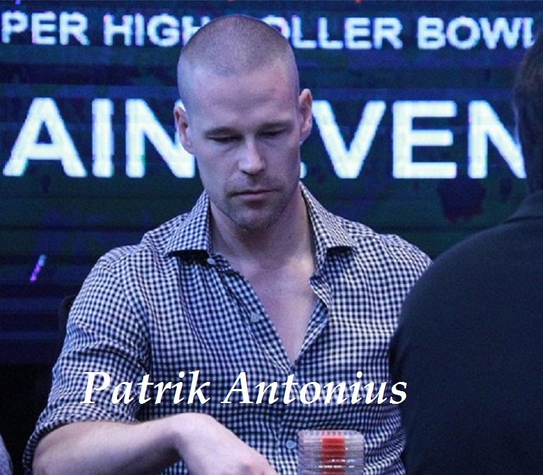 Patrik Antonius at 2018 Super High Roller Bowl China